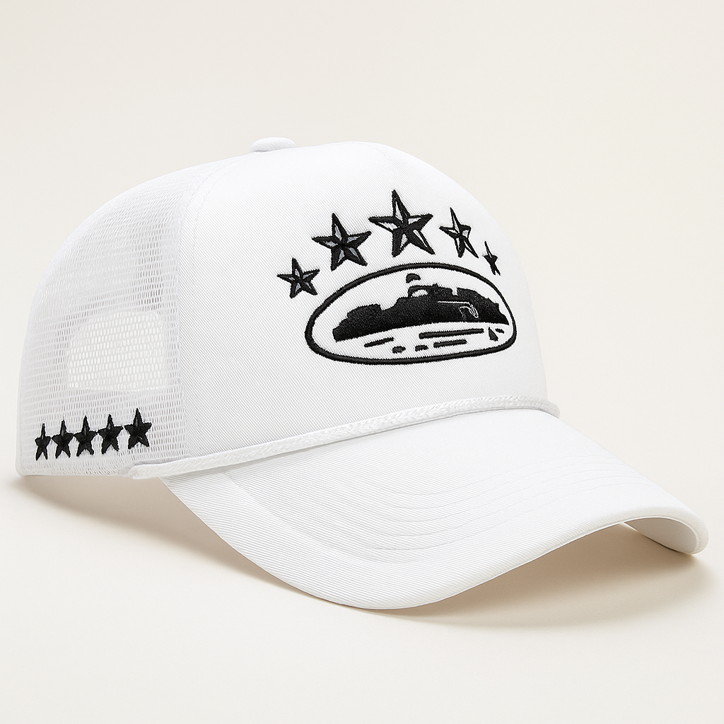 Unisex Street Style Trucker Cap – Atmungsaktive Hip-Hop Mesh Baseball Cap