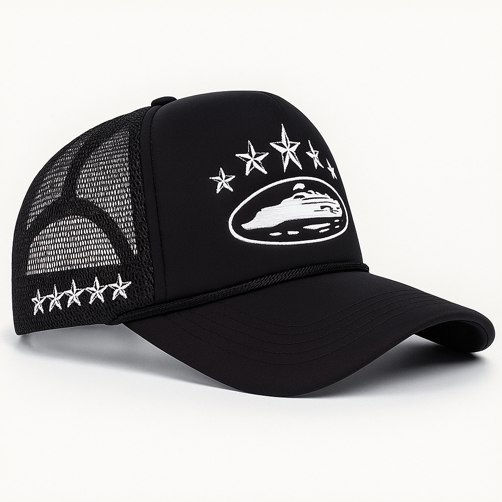 Unisex Street Style Trucker Cap – Atmungsaktive Hip-Hop Mesh Baseball Cap