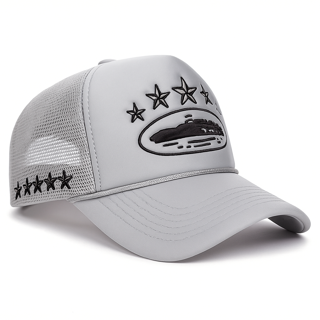 Unisex Street Style Trucker Cap – Atmungsaktive Hip-Hop Mesh Baseball Cap