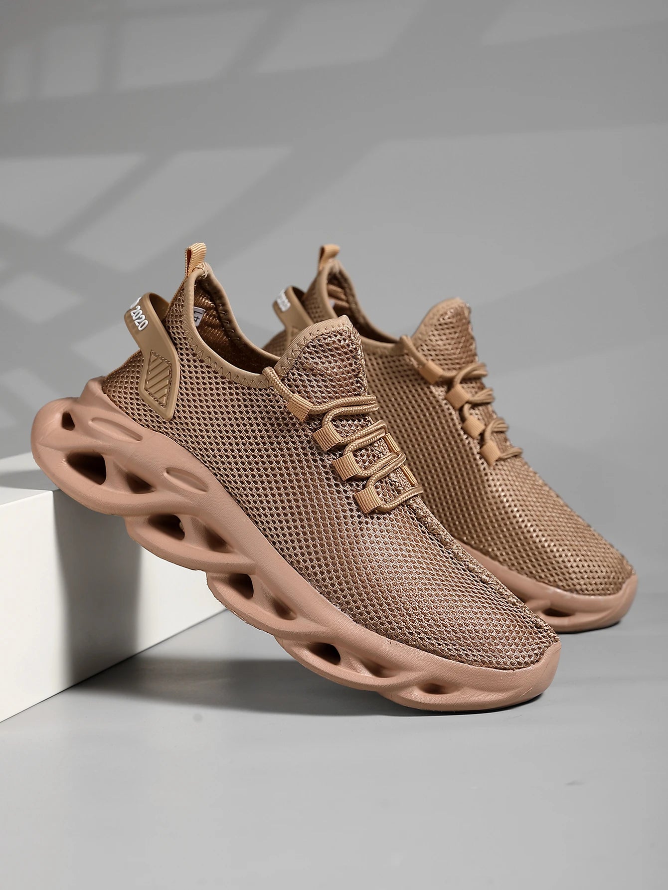 EALSQN Unisex Laufschuhe – Leichte, atmungsaktive Mesh-Sneaker mit EVA-Dämpfung