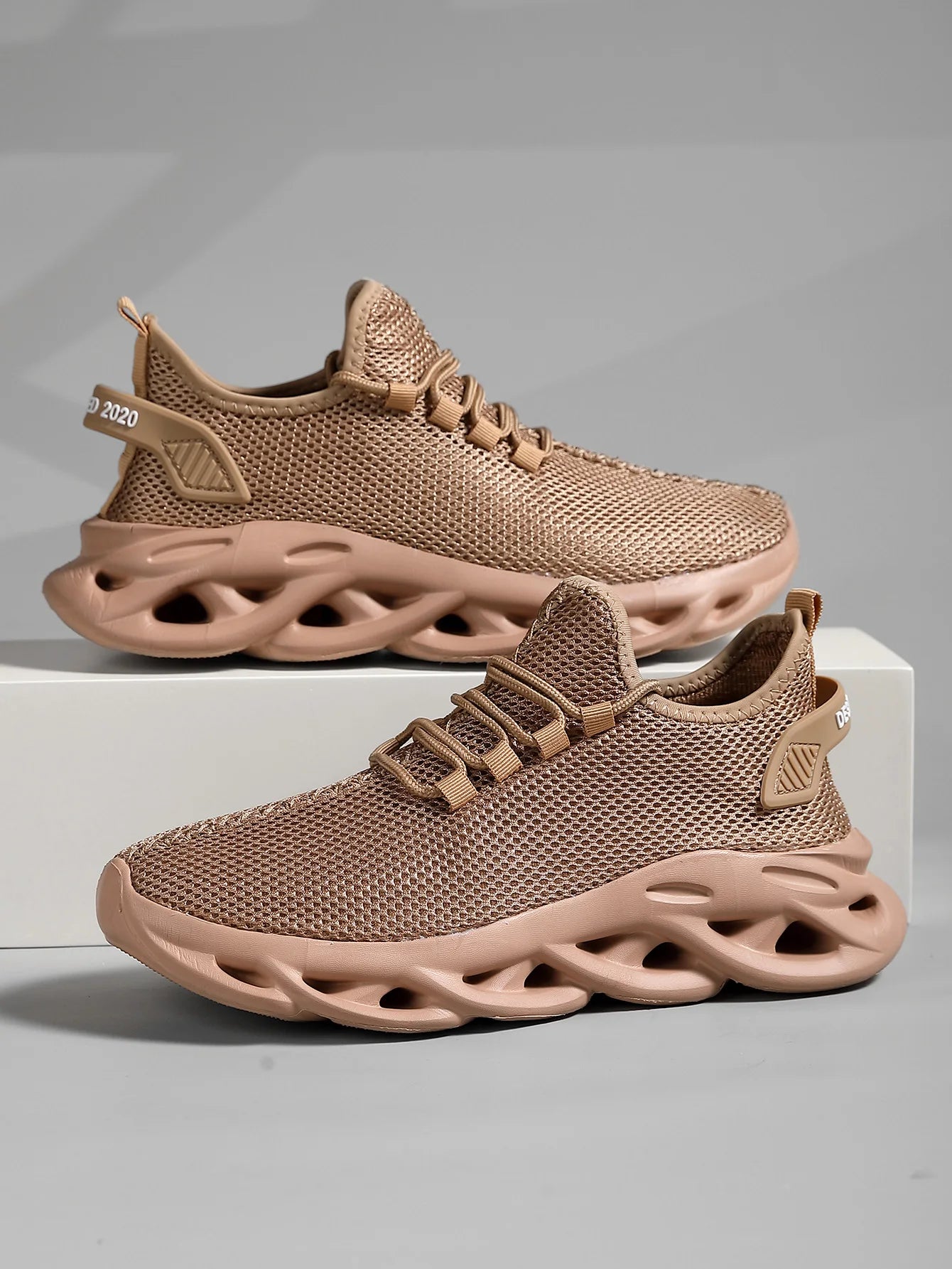 EALSQN Unisex Laufschuhe – Leichte, atmungsaktive Mesh-Sneaker mit EVA-Dämpfung